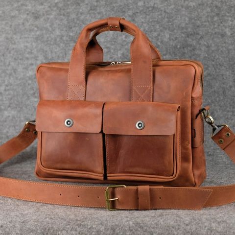 Классический портфель мужской кожаный | BagWow 1025269872