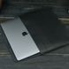 Кожаный чехол для MacBook №24, натуральная кожа Черный