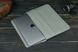 Шкіряний чохол для MacBook Дизайн №24, натуральна шкіра Grand, колір Сірий 10061 1