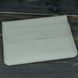 Кожаный чехол для MacBook №24, натуральная кожа Серый