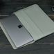 Кожаный чехол для MacBook №24, натуральная кожа Серый