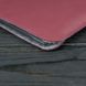 Чохол для MacBook №2 з повстю, натуральна шкіра Бордо