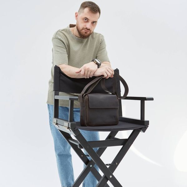 Чоловічі шкіряні сумки через плече брендові | BagWow 1001V