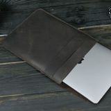 Кожаный чехол для MacBook №25, натуральная кожа Шоколад