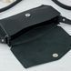 Женская кожаная сумка Ромбик, натуральная кожа Черный 6005 5