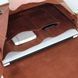 Шкіряна чоловіча сумка Джоерман, натуральна шкіра Коньяк