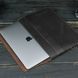 Кожаный чехол для MacBook №24, натуральная кожа Шоколад